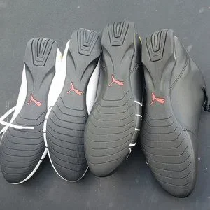 SET of Puma Ferrari Black & White Shoes Size 11.5 Puma | Shoes | Set Of Puma Ferrari Black White Shoes Size 15  main image 2
